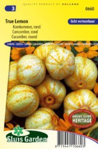 uhorka, zlta uhorka, true lemon, uhorka v tvare citrona, citronova uhorka, netradicna uhorka, semena speciali 